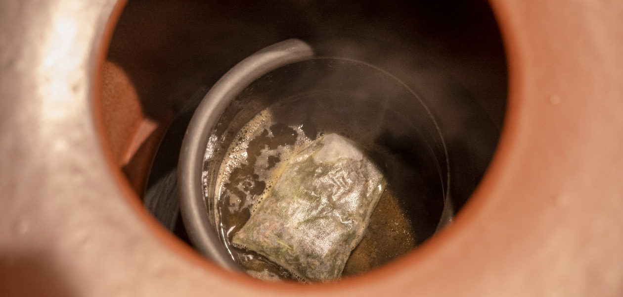 温泉お茶蒸し湯
