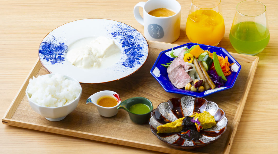 朝食プレート