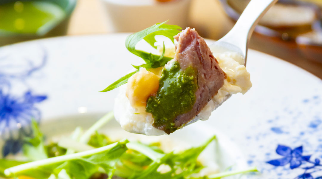 朝食プレート