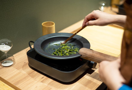 嬉野茶の合組ブレンド体験